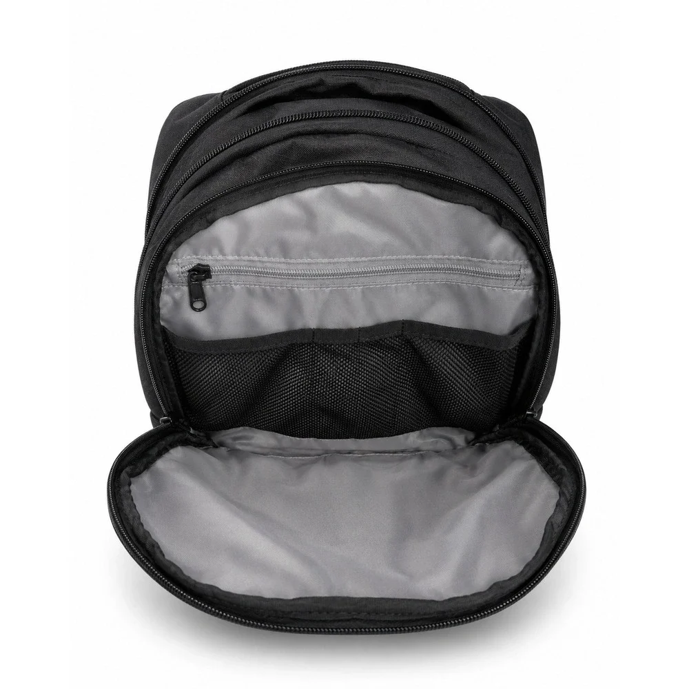 The North Face Lichen Daypack Backpack Black 28L and 16 inch Laptop Sleeve NWT